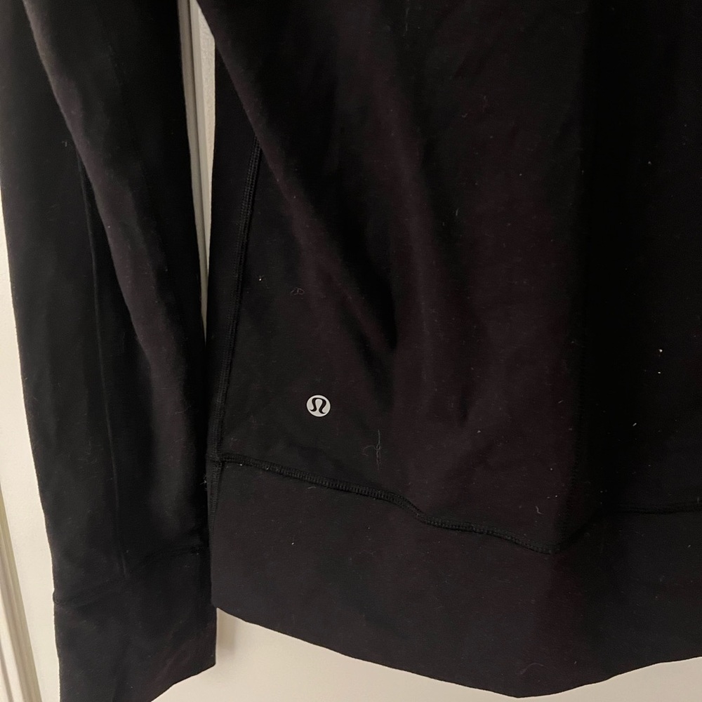 Lululemon Athletica Black Zip Jacket - Picture 3 of 4